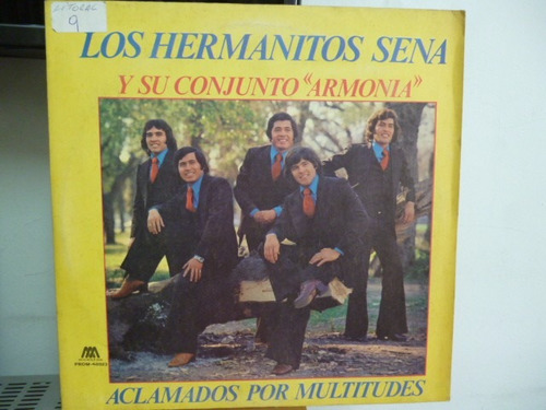 Los Hermanitos Sena Aclamados Por Multitudes Vinilo