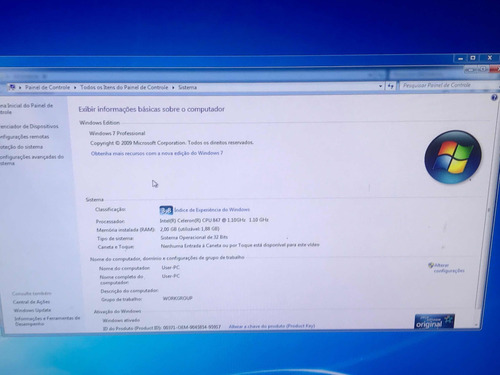 Computador Cpu Gabinete Dex Pc Usado Leia Abaixo Detalhes (Usado)
