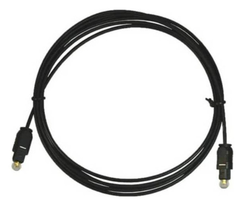 Cable Optico Toslink 3 Mts Negro