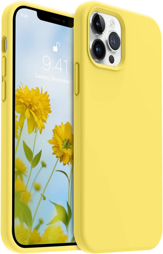 Funda Aotesier Para iPhone 12 Pro Max Yellow