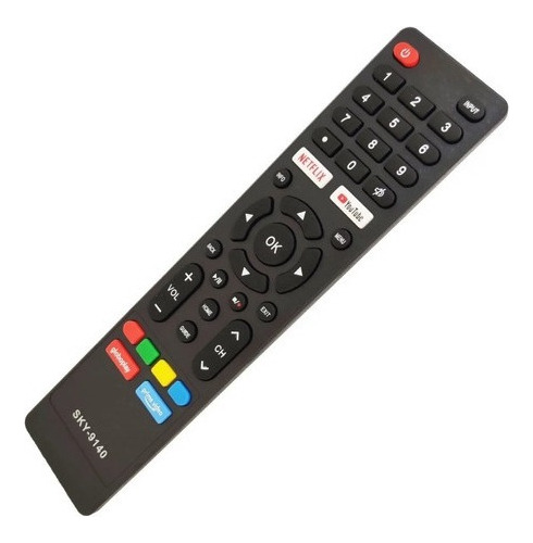 Controle Remoto Compatível Tv Multilaser Smart 42 E 43