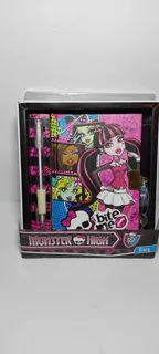 Mini Diario Cuaderno De Monster High.