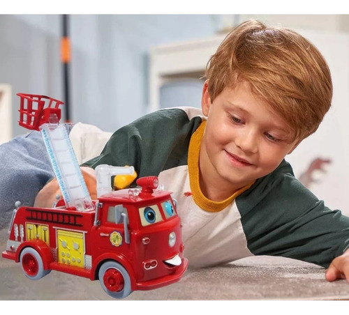 Camion De Juguete Auto Bomberos Grua Juguetes Niños Juegos
