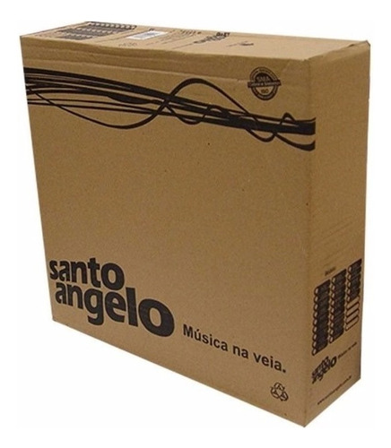 Cabo Em Rolo De Microfone Santo Angelo 0,30mm Mod Sc30 100m