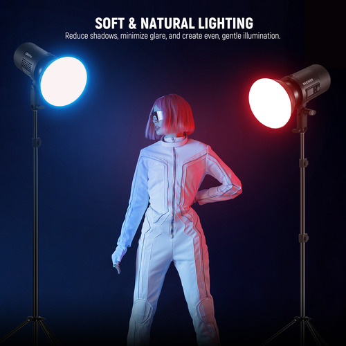 Difusor De Luz Suave Neewer De 6 Colores Para Studio Flash S