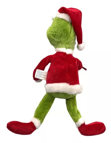 Grinch Grande Peluche/Mascotte de Noël Brillante 50 cm