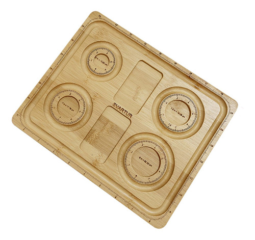 Tablero De Cuentas De Bambú, Bandeja De Cuentas, Estilo A