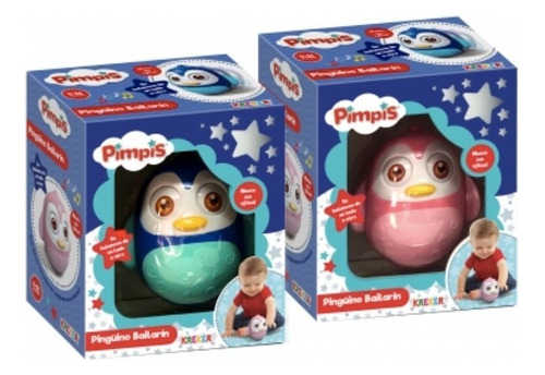 Pingüinito Danzarin Ojos Movibles Movim Bebes Kreker 3617