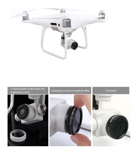 Filtro Nd 8 Para Drone Dji Phantom 4 Pro pro adv adv