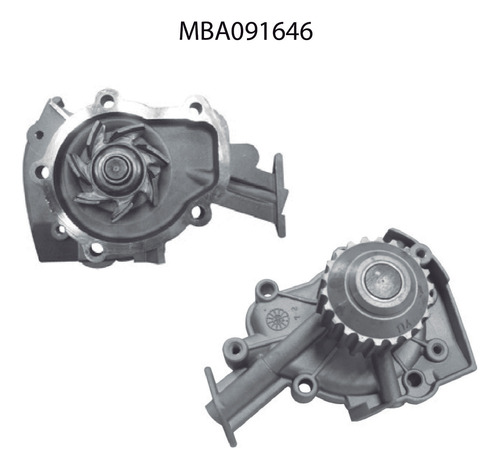 Bomba De Agua Moresa Para Chevrolet Matiz Ls 1.0 2013-2015