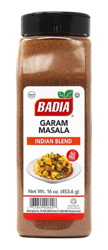 Garam Masala 453,6g. Badia