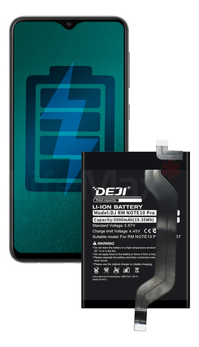 Bateria Para Redmi Note 10 Pro Deji Ic Original 5000mah