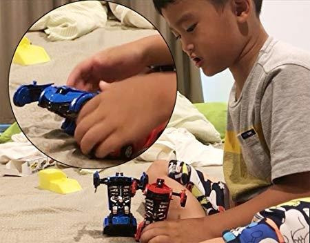 Xhaiz Robot Rescue Bots,robot Pull Back Car Toy Fo