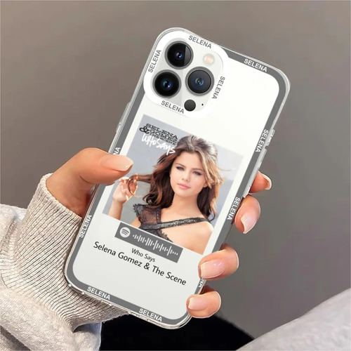 Funda De Teléfono Selena Gomez Para iPhone 11, 12, Mini, 13,