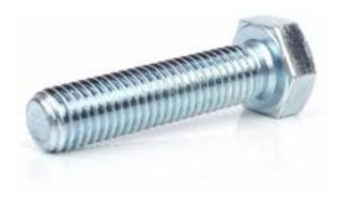 Parafuso Sextavado M8 X 50 Zinc. Branco Grau 5.8 - 200