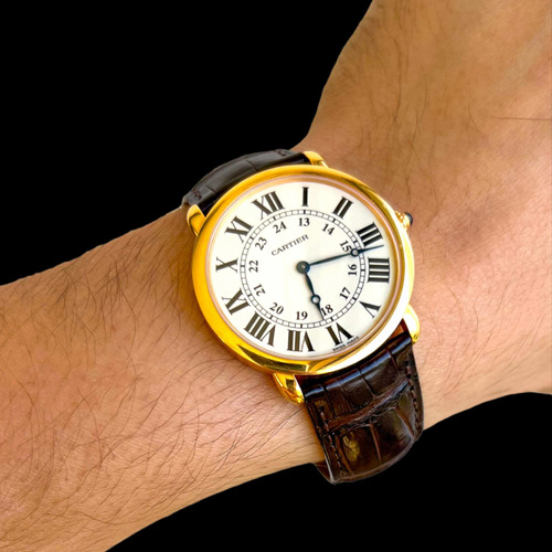 Cartier Ronde Louis Large De Ouro , Impecável , Promoção!!!