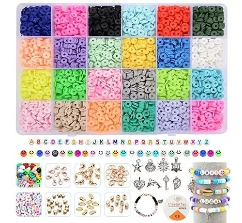 Kit De Cuentas Y Dijes Para Hacer Pulseras 4000piezas