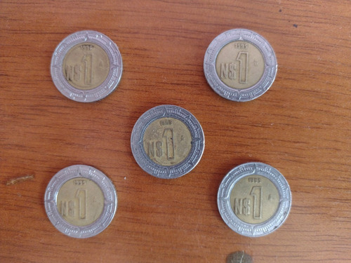 Moneda De $1.00 Un Nuevo Peso De 1995