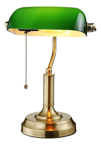 Torchstar Lámpara De Escritorio De Cristal Verde, Certific.