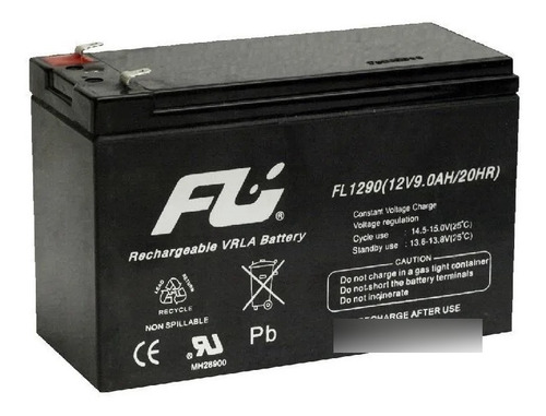 Batería Sellada 12v 9ah Recargable Fulibattery Ups Alarmas