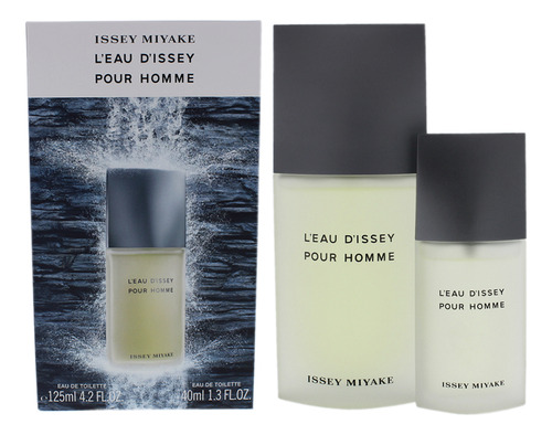 Perfume Issey Miyake Leau Dissey Pour Homme 125 Ml, 2 Unidad