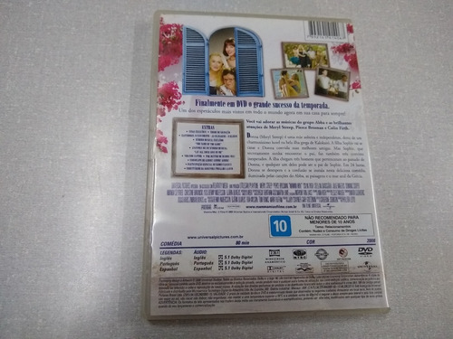 Mamma Mia! O Filme (meryl Streep-pierce Brosnan)dvd Original (Usado)
