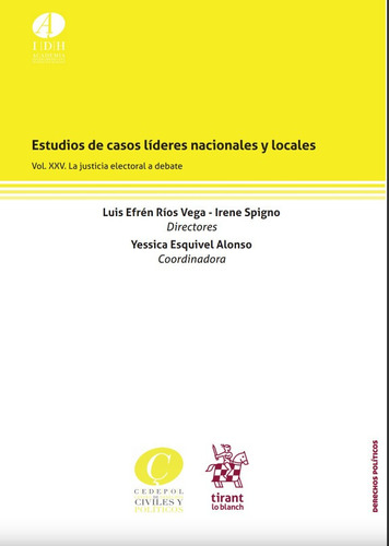 Libro Estudios De Casos Líderes Nacionales Y Locales. Vol. X