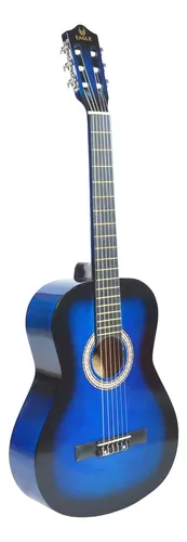Guitarra Criolla Clasica Eagle 39 Funda Pua Curso Garantia