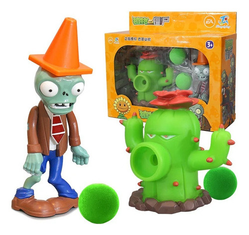 Plants Vs Zombies Toys Juego De Juguetes Infantiles De Goma