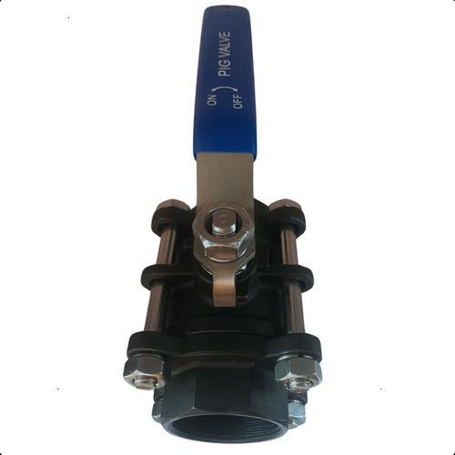 Válvula Esfera Tripartida S1000 P Plena 1.1/2 Bsp Pig