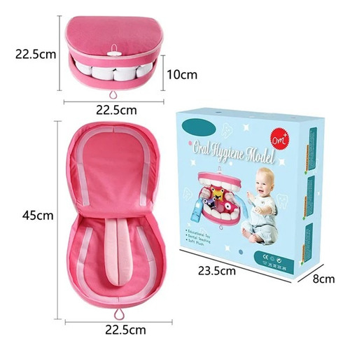 Juguete Boca Montessori Para Aprender A Cepillar Los Dientes