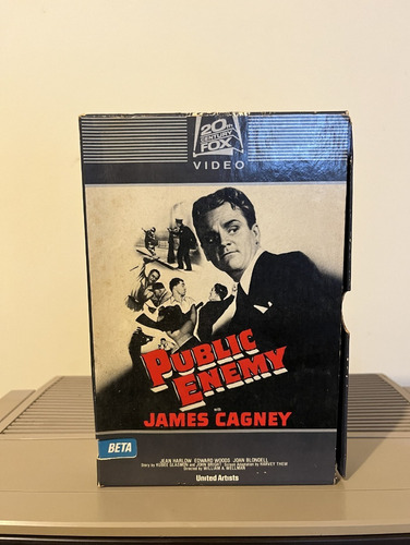 Película Betamax Public Enemy Con James Cagney En Inglés
