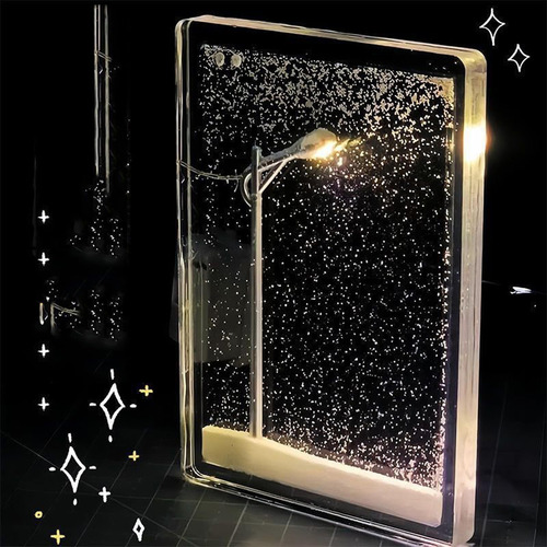 Christmas Snow Scene Nightlight, 2024 New Christmas Indoor