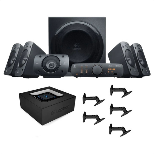 Logitech Combo: Altavoces Z906 + Adaptador Bluetooth + Bases