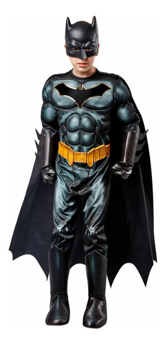 Disfraz De Batman Super Héroe Para Niño Importado Dc Original Con Accesorios