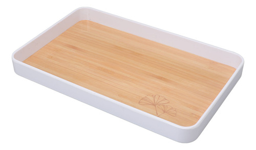 Bandeja Rectangular De Plástico, Apilable, Versátil, Para Se