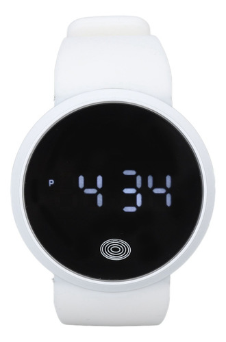 Reloj Digital Led Con Pantalla Táctil Ajustable, Impermeable