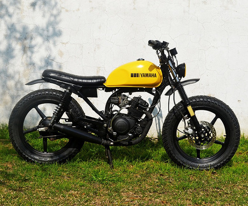 Cafe Racer Scrambler Tracker Suzuki Yamaha Honda Bobber 125c