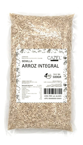 Arroz Integral Entero Natural Oaxaca 500g