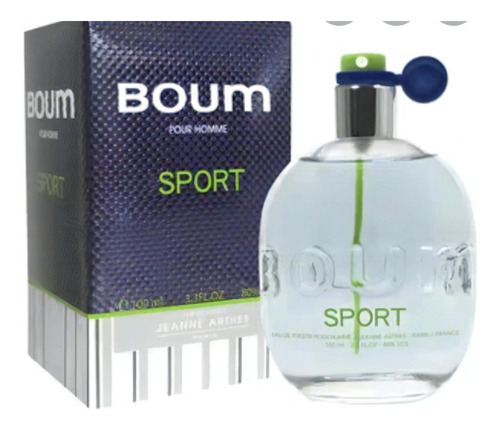 Perfume Boum Pour Homme Sport Jeanne Arthes Hombre, 100 Ml