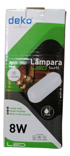 Lampara Tortuga De 8 Watts. 