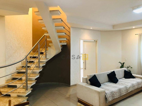 Casa Com 3 Dormitórios À Venda, 220 M² Por R$ 850.000,00 - Parque Novo Mundo - Americana/sp - Ca0839