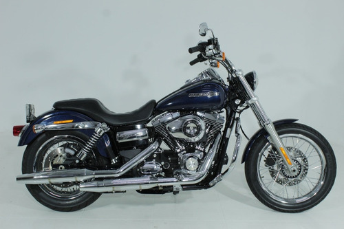 Harley Davidson Dyna Super Glide Fxdc 2013 Azul