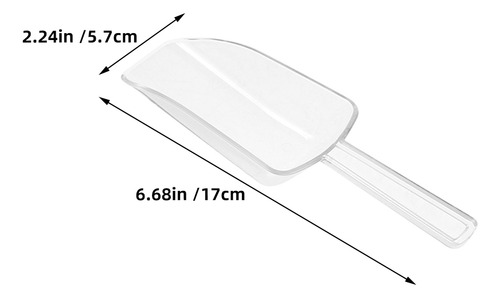 Cuchara De Hielo De Plástico Para Cocina, 12 Unidades: Cucha
