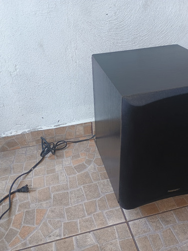 Sub Woofer Pioneer Ativo Model Htp-105/205sw Original Preto (Usado)