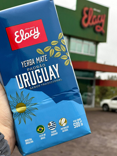Erva-mate Elacy Uruguay Export Sem Glúten 500g Pacote De 4 U