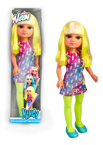 Nancy Neon Cabello  Muñeca 44cm famosa