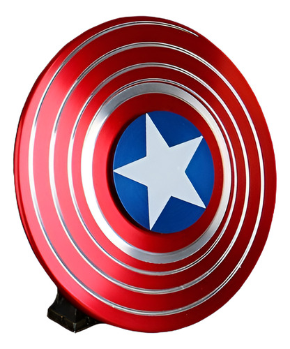 Escudo De Capitán América Fidget Mano Edc Spinner Enfoque Pa