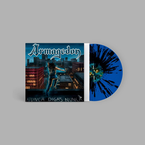 Armagedon - Nunca Digas Nunca Lp Marmoleado