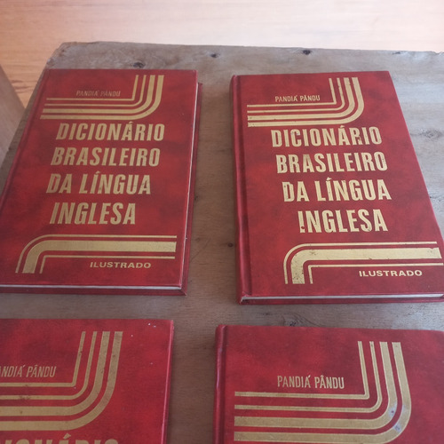 Livro  Dicionário Brasileiro Da Língua Inglesa 4 Volume  Inl